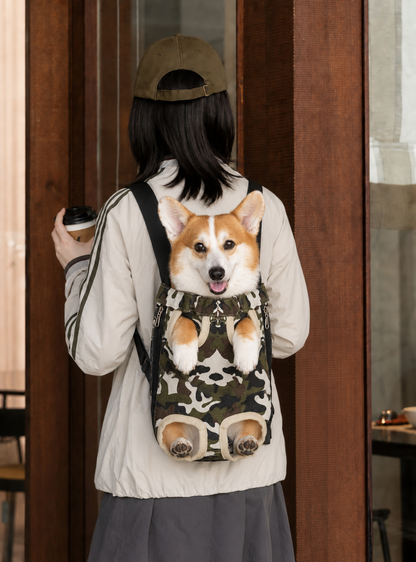 Double Shoulder Carrier Backpack