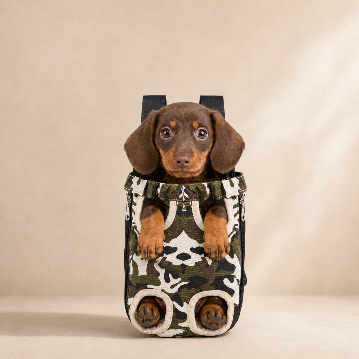 Double Shoulder Carrier Backpack