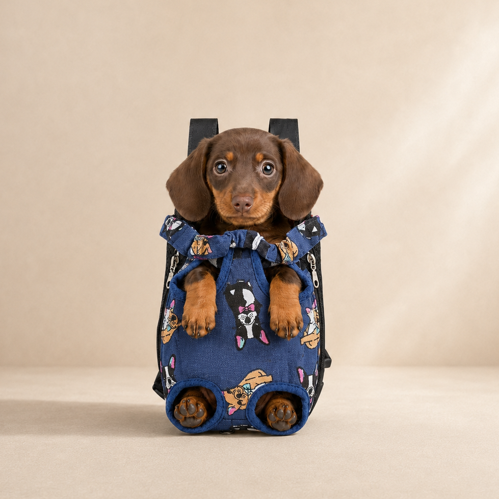 Double Shoulder Carrier Backpack